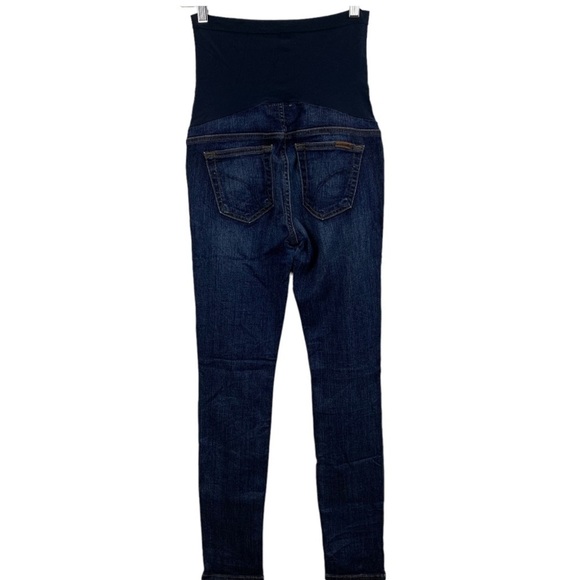 Joe's sz 26 Maternity Skinny Icon Secret Fit Belly Ankle Dark Wash Jeans - Picture 5 of 11